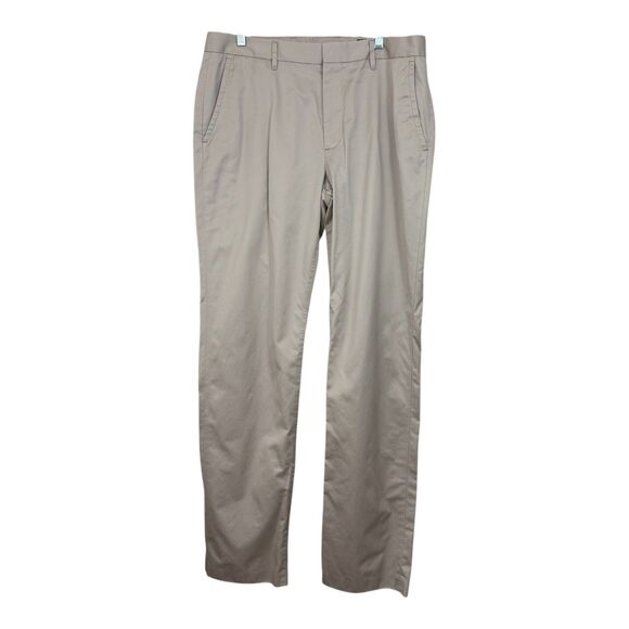 Bonobos Wednesday Straight Chino Pants Size 34x34 Tan Khaki - Picture 1 of 13